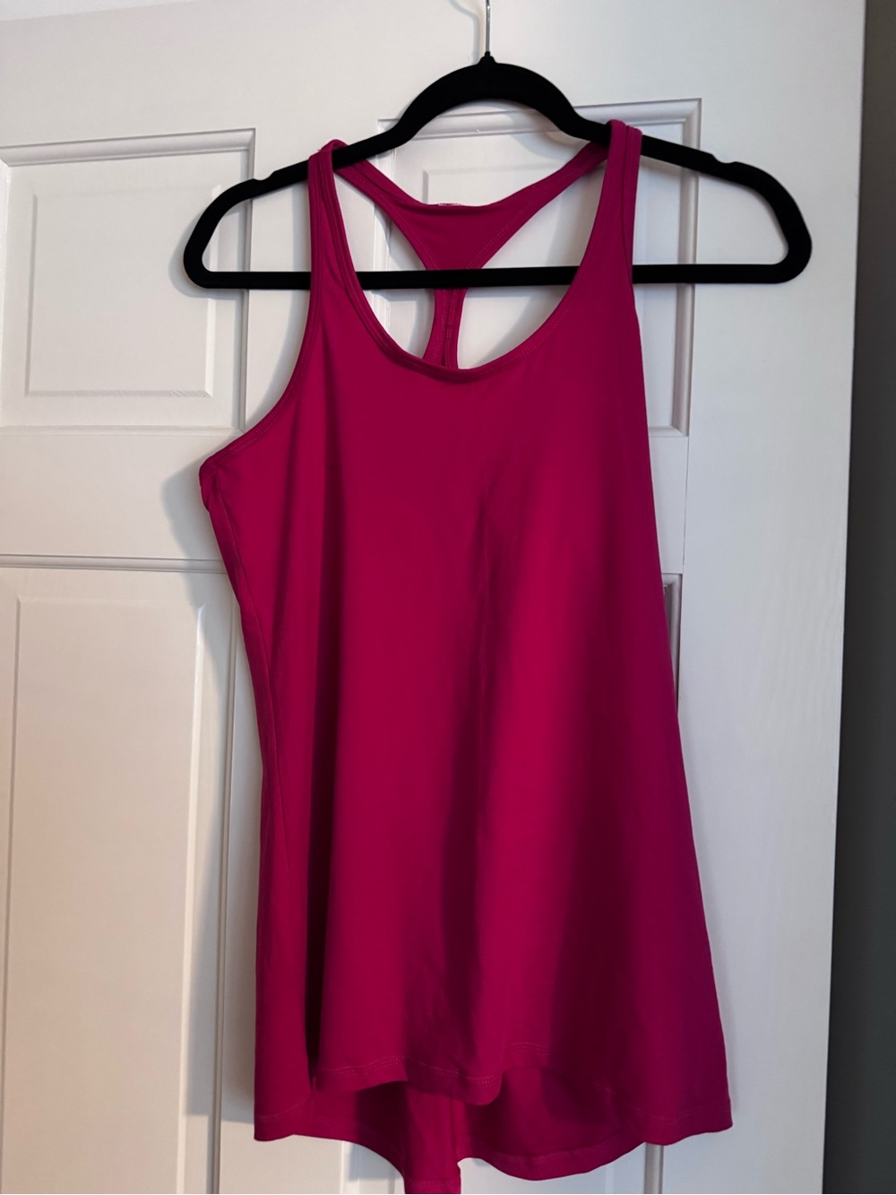 Women’s Racerback Tank Top - Fuchsia Pink